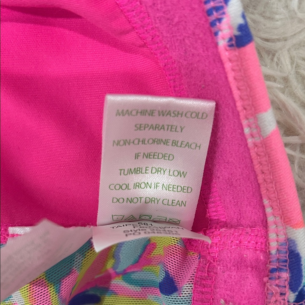 Lilly Pulitzer Pink Multi Floral Rochelle weekender Leggings Set - Picture 7 of 16